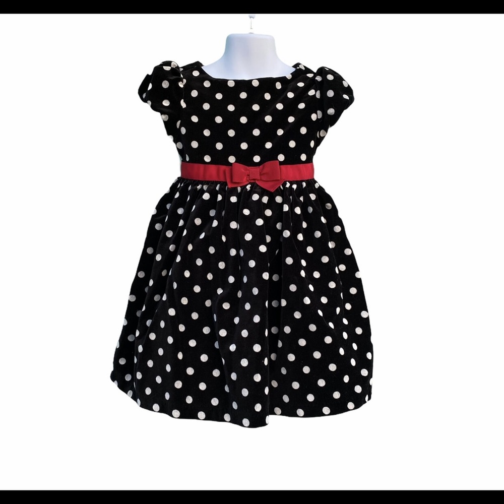 Gymboree Suede Poka Dot Dress